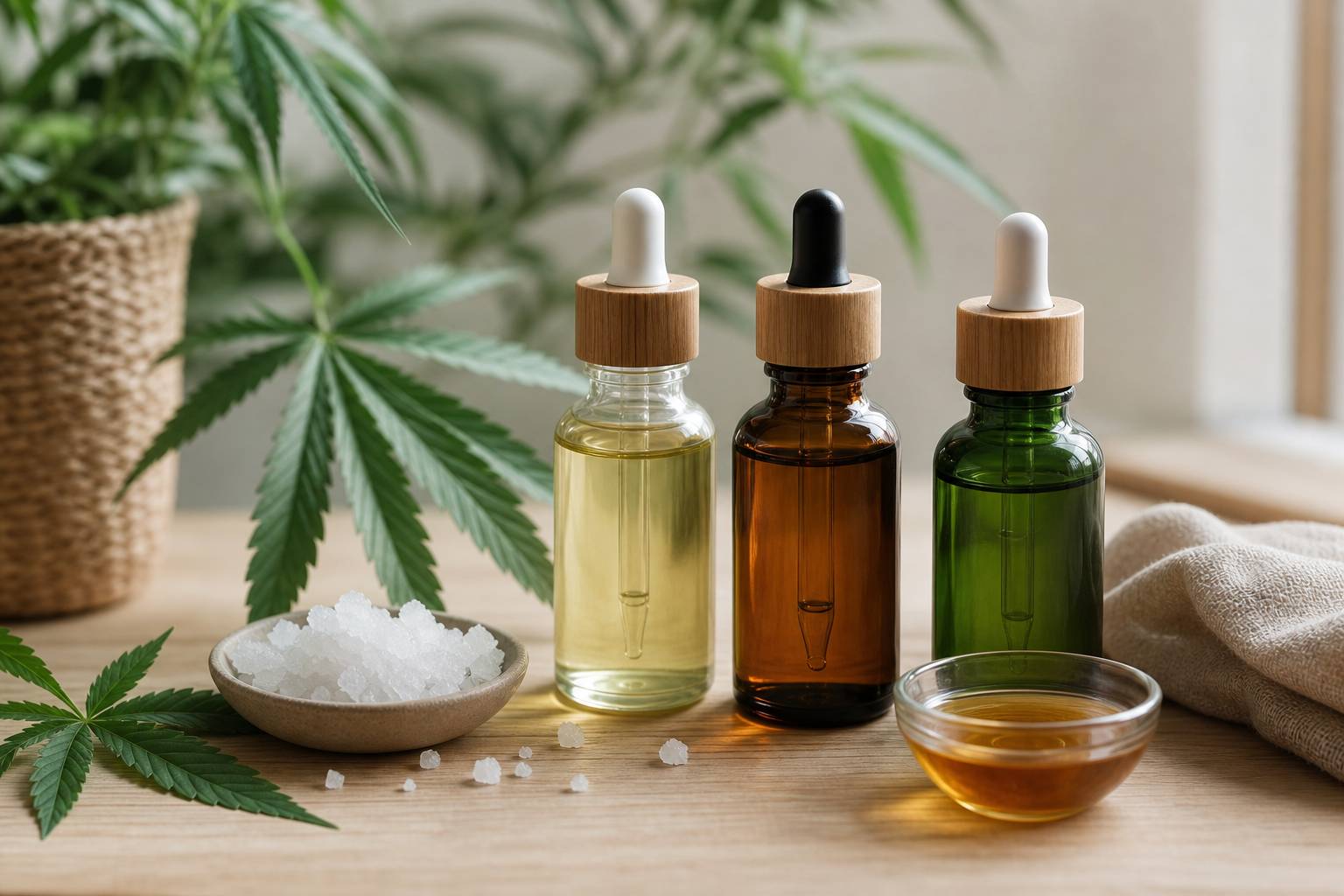 CBD full spectrum, broad spectrum y aislado: diferencias, composición y cómo elegir