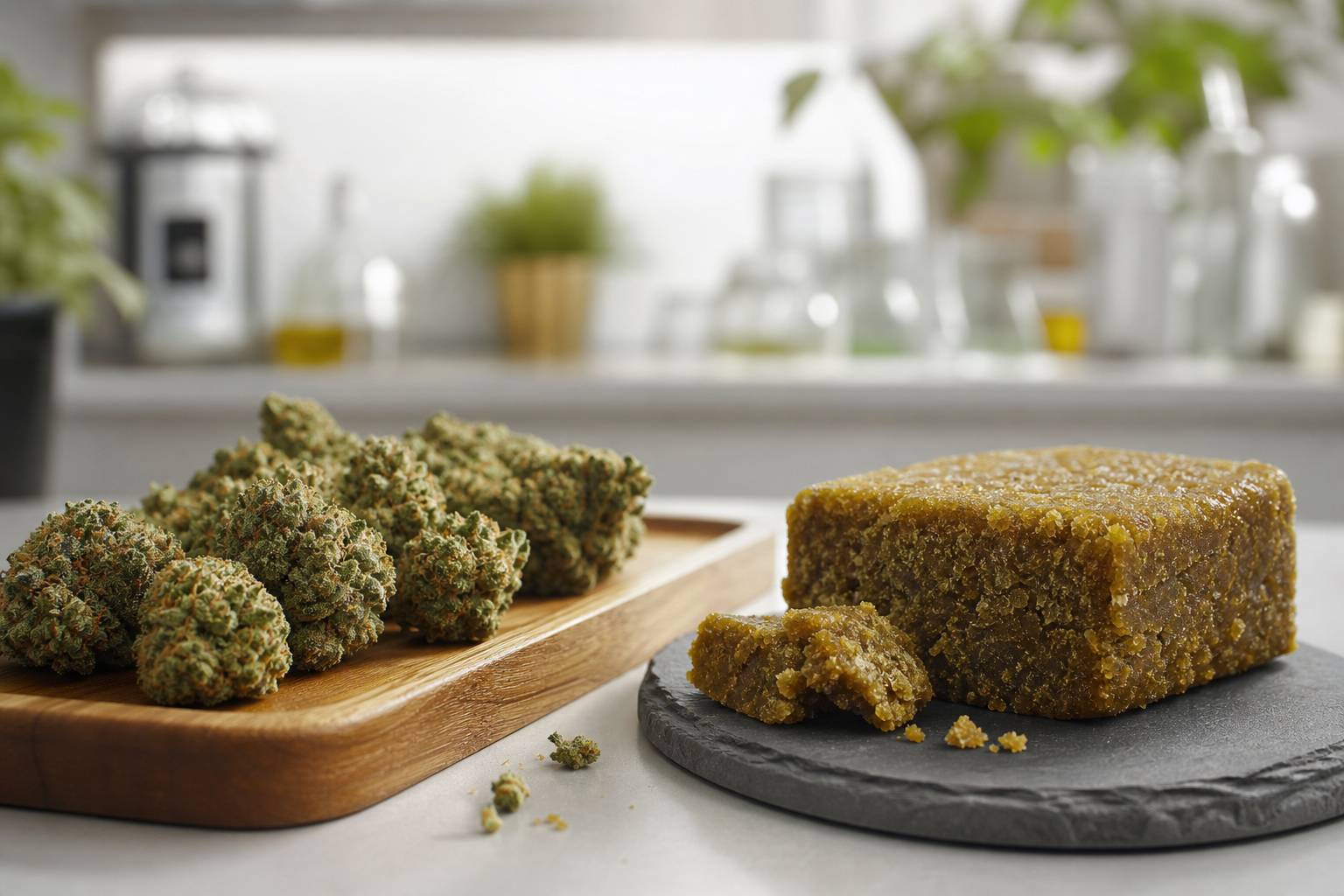 Flores cbd vs resina cbd: diferencias y cómo elegir